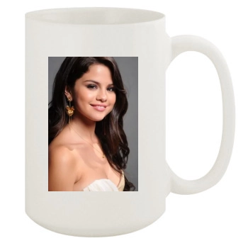 Selena Gomez 15oz White Mug