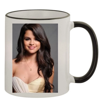 Selena Gomez 11oz Colored Rim & Handle Mug