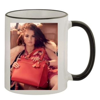 Selena Gomez 11oz Colored Rim & Handle Mug