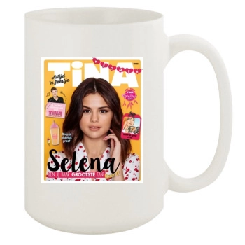 Selena Gomez 15oz White Mug