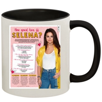 Selena Gomez 11oz Colored Inner & Handle Mug