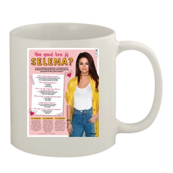 Selena Gomez 11oz White Mug