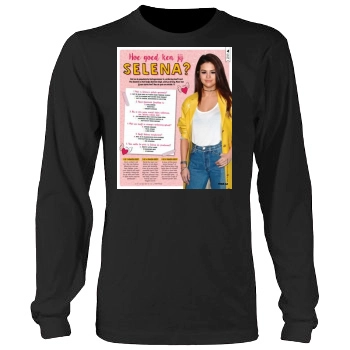 Selena Gomez Men's Heavy Long Sleeve TShirt