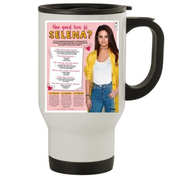 Selena Gomez Stainless Steel Travel Mug