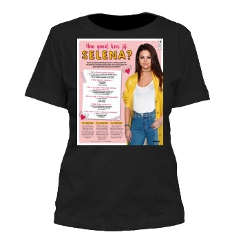 Selena Gomez Women's Cut T-Shirt