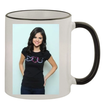 Selena Gomez 11oz Colored Rim & Handle Mug