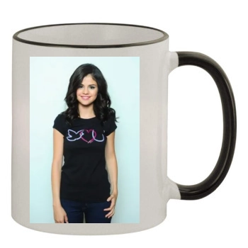 Selena Gomez 11oz Colored Rim & Handle Mug