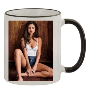 Selena Gomez 11oz Colored Rim & Handle Mug