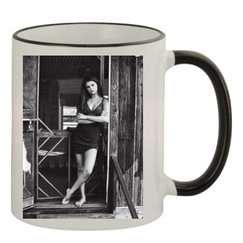 Selena Gomez 11oz Colored Rim & Handle Mug