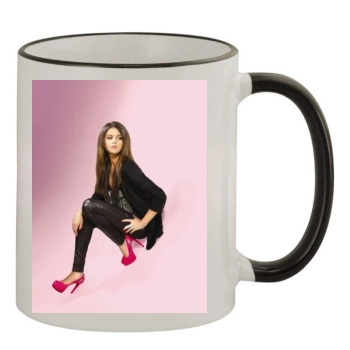 Selena Gomez 11oz Colored Rim & Handle Mug