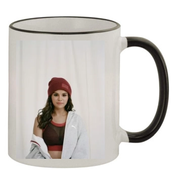 Selena Gomez 11oz Colored Rim & Handle Mug