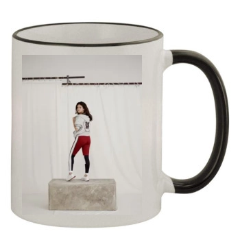 Selena Gomez 11oz Colored Rim & Handle Mug