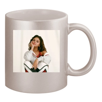 Selena Gomez 11oz Metallic Silver Mug