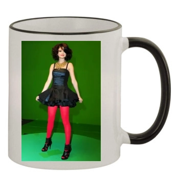 Selena Gomez 11oz Colored Rim & Handle Mug