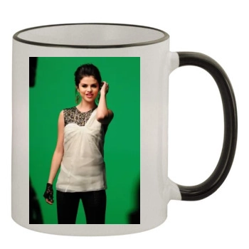 Selena Gomez 11oz Colored Rim & Handle Mug