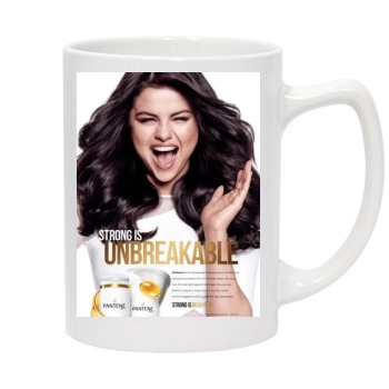 Selena Gomez 14oz White Statesman Mug