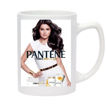 Selena Gomez 14oz White Statesman Mug