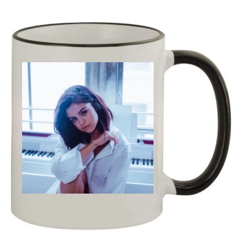 Selena Gomez 11oz Colored Rim & Handle Mug