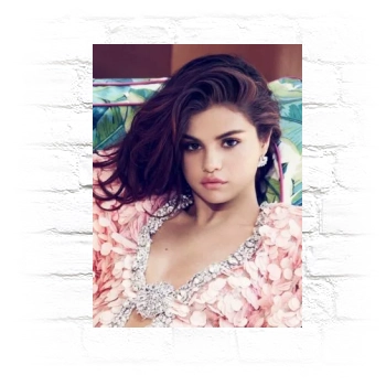 Selena Gomez Metal Wall Art