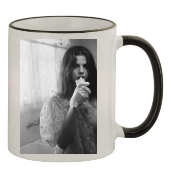 Selena Gomez 11oz Colored Rim & Handle Mug