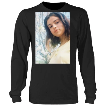 Selena Gomez Men's Heavy Long Sleeve TShirt