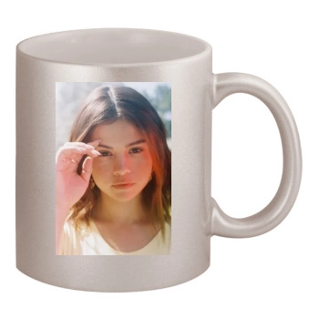 Selena Gomez 11oz Metallic Silver Mug