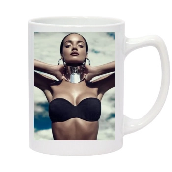 Selita Ebanks 14oz White Statesman Mug