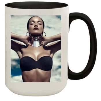 Selita Ebanks 15oz Colored Inner & Handle Mug