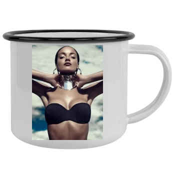 Selita Ebanks Camping Mug