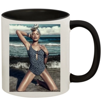 Selita Ebanks 11oz Colored Inner & Handle Mug