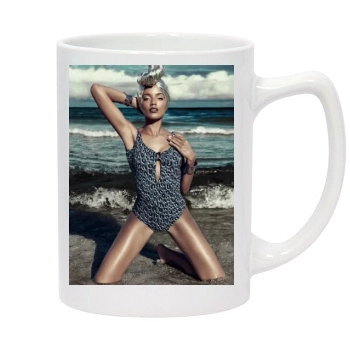 Selita Ebanks 14oz White Statesman Mug