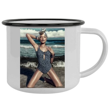 Selita Ebanks Camping Mug