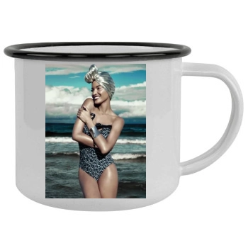 Selita Ebanks Camping Mug