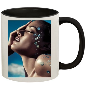 Selita Ebanks 11oz Colored Inner & Handle Mug