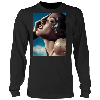 Selita Ebanks Men's Heavy Long Sleeve TShirt