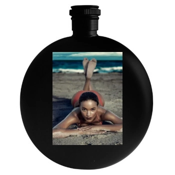 Selita Ebanks Round Flask