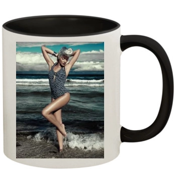 Selita Ebanks 11oz Colored Inner & Handle Mug