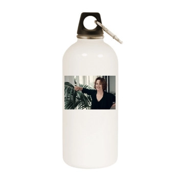 Sigourney Weaver White Water Bottle With Carabiner