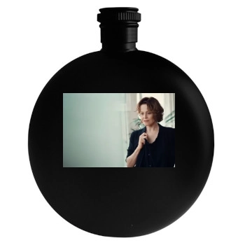 Sigourney Weaver Round Flask