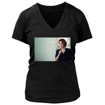 Sigourney Weaver Women's Deep V-Neck TShirt