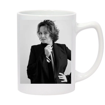 Sigourney Weaver 14oz White Statesman Mug