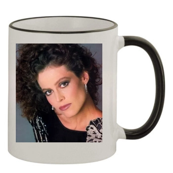 Sigourney Weaver 11oz Colored Rim & Handle Mug