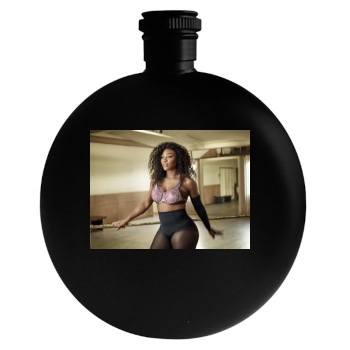 Serena Williams Round Flask