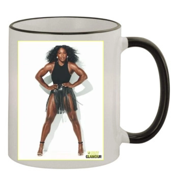 Serena Williams 11oz Colored Rim & Handle Mug