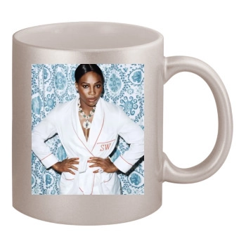 Serena Williams 11oz Metallic Silver Mug