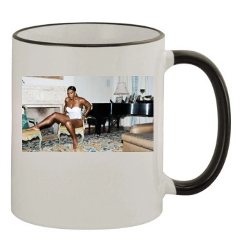 Serena Williams 11oz Colored Rim & Handle Mug