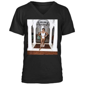 Serena Williams Men's V-Neck T-Shirt