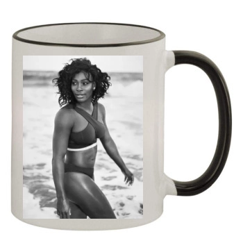 Serena Williams 11oz Colored Rim & Handle Mug