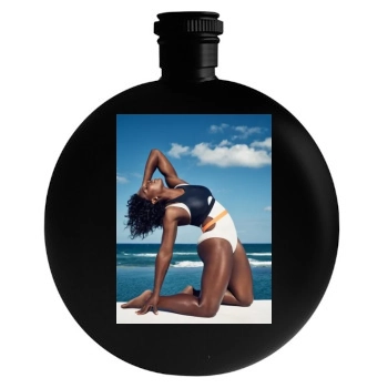 Serena Williams Round Flask