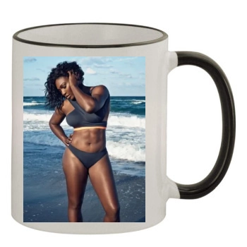 Serena Williams 11oz Colored Rim & Handle Mug